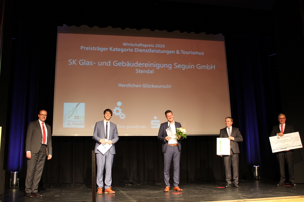 Wirtschaftspreis Altmark 2020 geht an die Seguin GmbH – sk Seguin GmbH